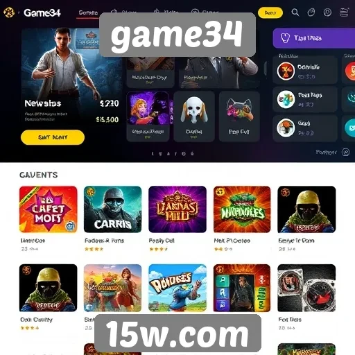 Mudanças na interface do game34 visam melhorar a experiência do usuário