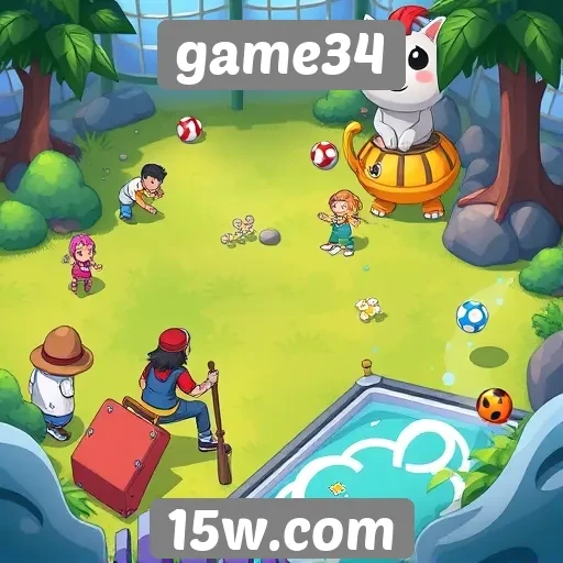 game34 apresenta novos jogos para diferentes estilos de jogadores